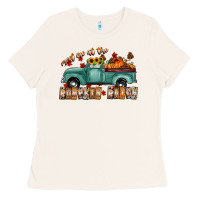 Bone meet me af the pumpkin patch Ladies Tee - CowhideDigitalArt