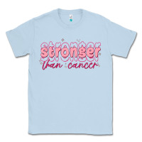 Dusty Blue stronger than cancer Classic Tee - MaliasSmallBusiness