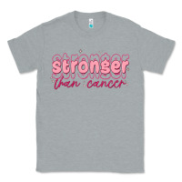 Heather Grey stronger than cancer Classic Tee - MaliasSmallBusiness