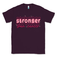 Plum stronger than cancer Classic Tee - MaliasSmallBusiness