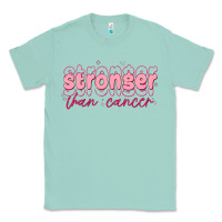 Seafoam stronger than cancer Classic Tee - MaliasSmallBusiness
