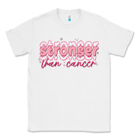 White stronger than cancer Classic Tee - MaliasSmallBusiness