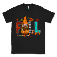 Black Fall Vibes Classic Tee - CowhideDigitalArt