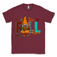 Burgundy Fall Vibes Classic Tee - CowhideDigitalArt