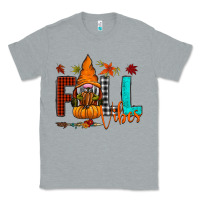 Heather Grey Fall Vibes Classic Tee - CowhideDigitalArt