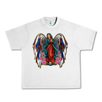 Lunar Rock Angel Wing Lady of Guadalupe 4th of July Urban Heavy Tee - Jasminsmagicworld