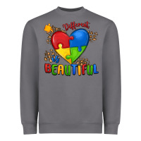 Storm different is beautiful autism Heavyweight Sweatshirt - MaliasSmallBusiness