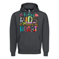 Smoke feeding kids is a work of heart Zipper Hoodie - Artiststas