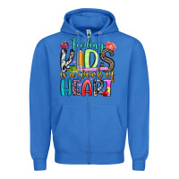 True Royal feeding kids is a work of heart Zipper Hoodie - Artiststas