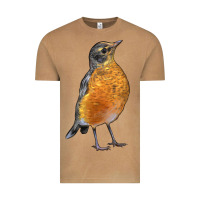 American Robin Bird Vintage Tee | Teevron