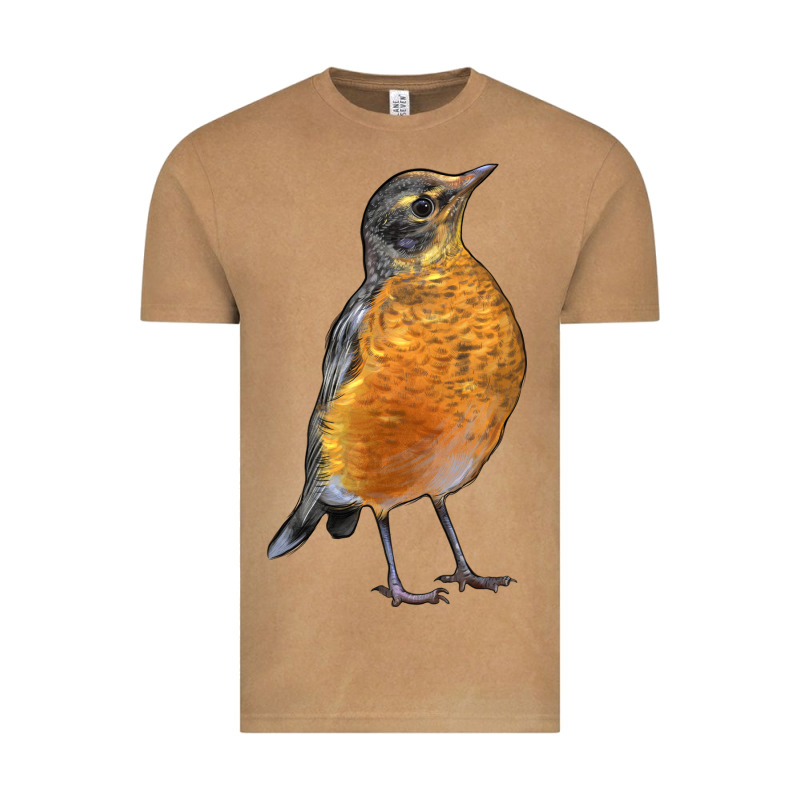 American Robin Bird Vintage Tee by LillyAllenDesigns | Teevron