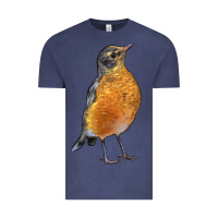 Vintage Denim American Robin Bird Vintage Tee - LillyAllenDesigns