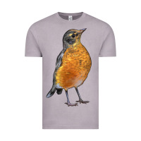Vintage Zinc American Robin Bird Vintage Tee - LillyAllenDesigns