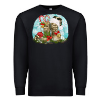 Black army boots christmas Premium Sweatshirt - texasbilliewilder