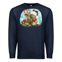 Navy army boots christmas Premium Sweatshirt - texasbilliewilder