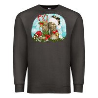Smoke army boots christmas Premium Sweatshirt - texasbilliewilder