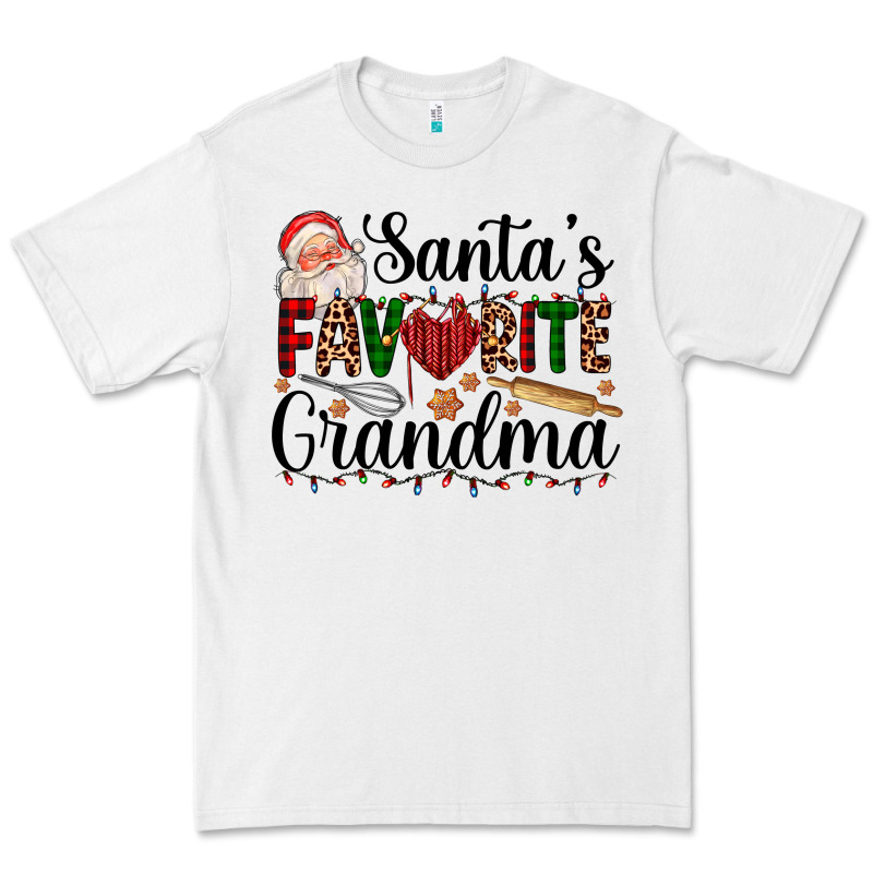 Santa's Favorite Grandma Premium Tee by AdoDesignShop | Teevron