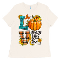 Bone love pumpkin Ladies Tee - HRA Design Shop
