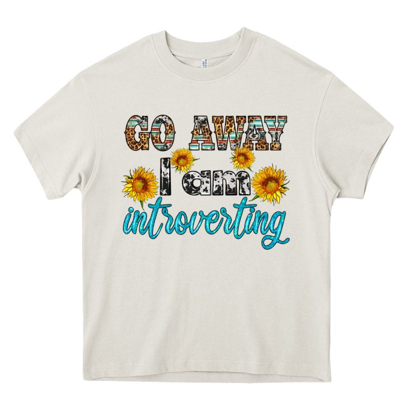 Go Away I Am Introvering Heavy Core Tee by HRA Design Shop | Teevron
