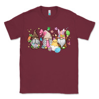 Burgundy easter gnomies Classic Tee - MaliasSmallBusiness