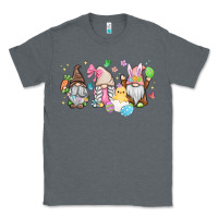 Charcoal Heather easter gnomies Classic Tee - MaliasSmallBusiness