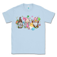 Dusty Blue easter gnomies Classic Tee - MaliasSmallBusiness