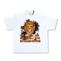 White Dad The Man Cowhide Background Urban Heavy Tee - Jasminsmagicworld