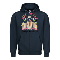 Navy read books change the world artiststas Zipper Hoodie - Artiststas