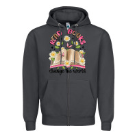 Smoke read books change the world artiststas Zipper Hoodie - Artiststas