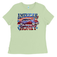 Matcha American honey 4th of july Ladies Tee - CowGirlArtShop