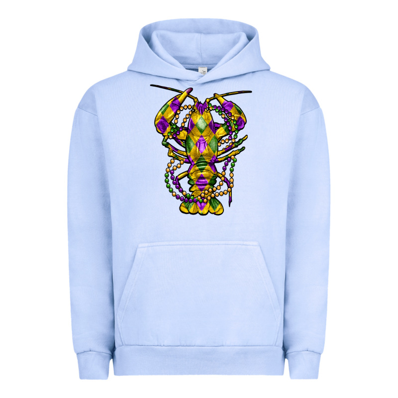 Mardi Gras Crawfish Urban Hoodie by FaDigitalArtStudio | Teevron