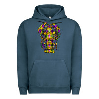 Pigment Midnight Navy mardi gras crawfish Urban Hoodie - FaDigitalArtStudio