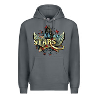 Rock Oh my stars America wings 4th of july Premium Hoodie - HowdyJamesFarm