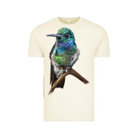 Vintage Arctic Ruby Throcuted Hummingbird Vintage Tee - LillyAllenDesigns