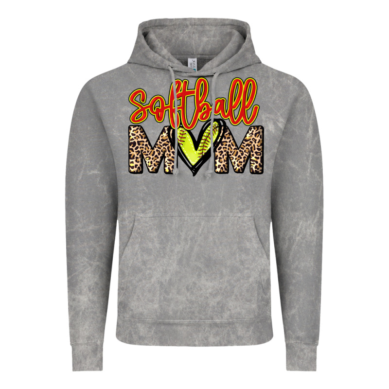 Softball Mom Vintage Hoodie by NancyCooperArtShop | Teevron