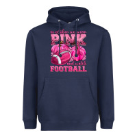 In October We Wear Pink Watch Football Heavyweight Hoodie | Teevron
