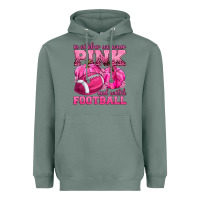 Sage In October We Wear Pink Watch Football Heavyweight Hoodie - texasbilliewilder