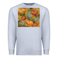 Heather Grey Fall Premium Sweatshirt - NancyCooperArtShop