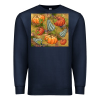 Navy Fall Premium Sweatshirt - NancyCooperArtShop