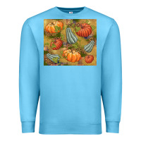 Ocean Blue Fall Premium Sweatshirt - NancyCooperArtShop