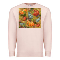 Pale Pink Fall Premium Sweatshirt - NancyCooperArtShop