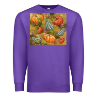 Purple Fall Premium Sweatshirt - NancyCooperArtShop