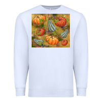 White Fall Premium Sweatshirt - NancyCooperArtShop