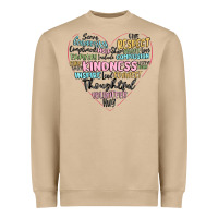 Mushroom kindness heart Heavyweight Sweatshirt - MaliasSmallBusiness