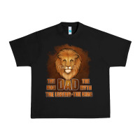 Black Dad The Man Leather Background Urban Heavy Tee - Jasminsmagicworld