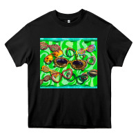 Black sunglasses Heavy Core Tee - BarkalooDesign