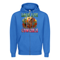 True Royal long live cowgirls artiststas Zipper Hoodie - Artiststas