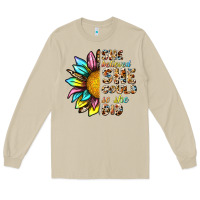 Mushroom she believed she could so she did Long Sleeve Tee - NancyCooperArtShop
