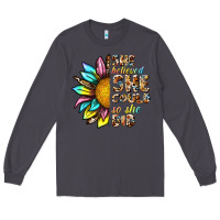 Smoke she believed she could so she did Long Sleeve Tee - NancyCooperArtShop