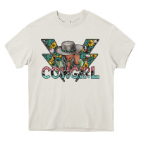 Cream cowgirl2 2 Heavy Core Tee - SublimationCraftShop